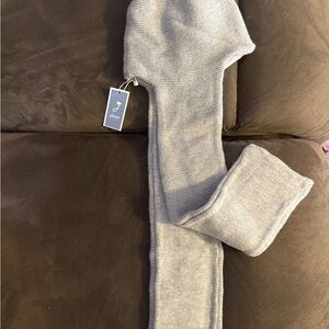 Jacadi Light Blue Knit Scarf